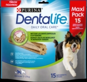 Dentalife moyen chien 12-25kgx15x5 sachetsde345g