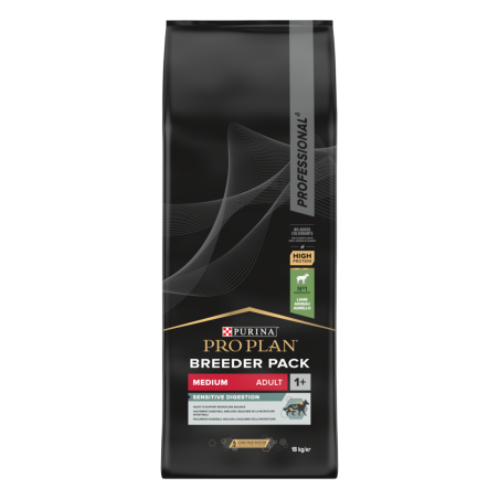 Pro Plan Adult Medium Sensitive Digestion (Riche en Agneau) - 18kg | Distripro Petfood