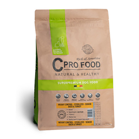 Cprofood Adult Weight Control (Riche en Canard & Dinde) - 10kg | Distripro Petfood