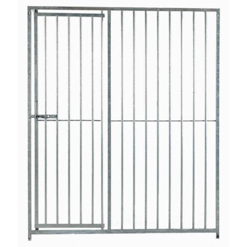 Panneau à Barreaux - Espacement 8cm - 1m50 - Avec Porte | Distripro Petfood