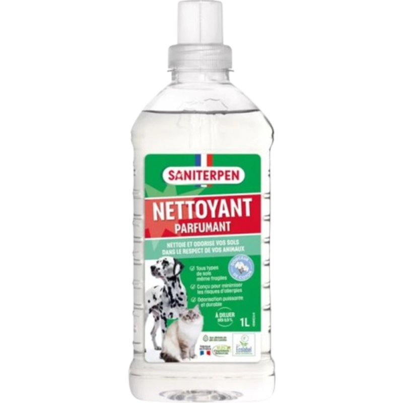 Saniterpen Detergent Fleur de Coton | Distripro Petfood