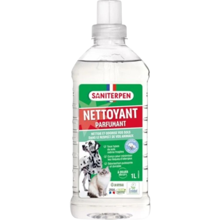 Saniterpen Detergent Fleur de Coton | Distripro Petfood