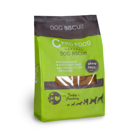 Cprofood Dog Biscuits Large Dinde & Canneberge | Distripro Petfood