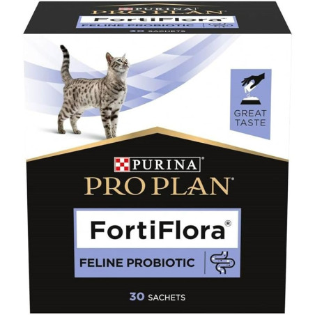 Suppléments Fortiflora Pro Plan Chat - Poudre | Distripro Petfood