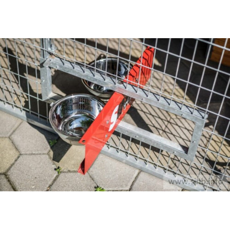 Porte Gamelles Pivotant pour 2 Gamelles (2,80L) | Distripro Petfood