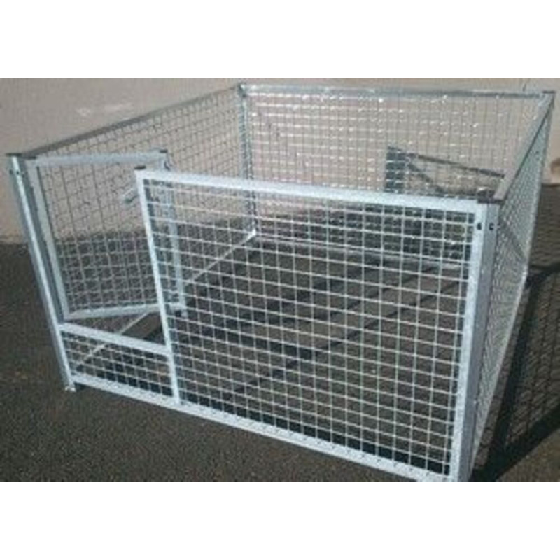 Parc à Chiots Avec Treillis Maille 5cm (1m50 x 1m50) | Distripro Petfood