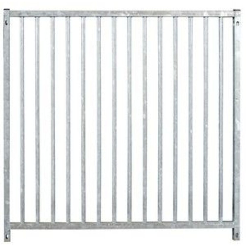 Grille de Parc à Chiots Avec Porte (0,95m x 1m) - Espacement Barreaux 5cm | Distripro Petfood