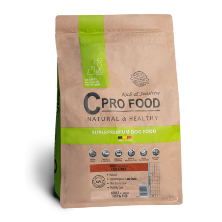 Cprofood Adulte Fish And Rice - 2,5kg | Distripro Petfood