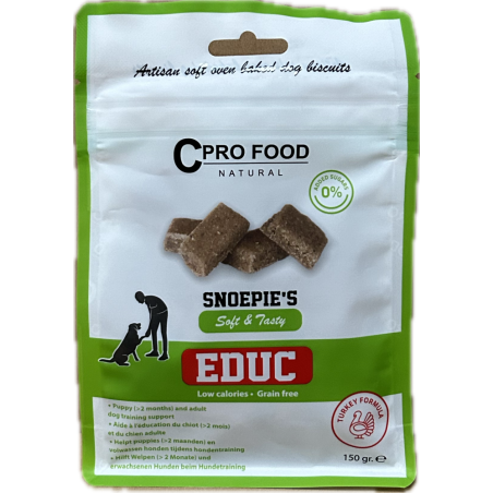 Cprofood Dog Snoepie's Educ Dinde | Distripro Petfood