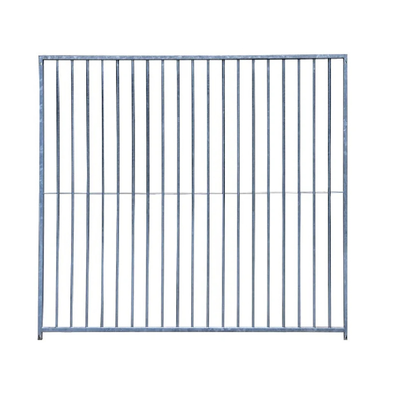 Panneau à Barreaux - Espacement 8cm - 2m - Sans Porte | Distripro Petfood