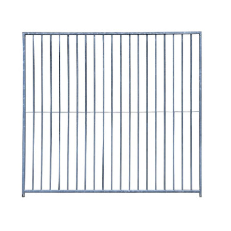 Panneau à Barreaux - Espacement 8cm - 2m - Sans Porte | Distripro Petfood