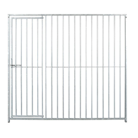 Panneau à Barreaux - Espacement 8cm - 2m - Avec Porte | Distripro Petfood
