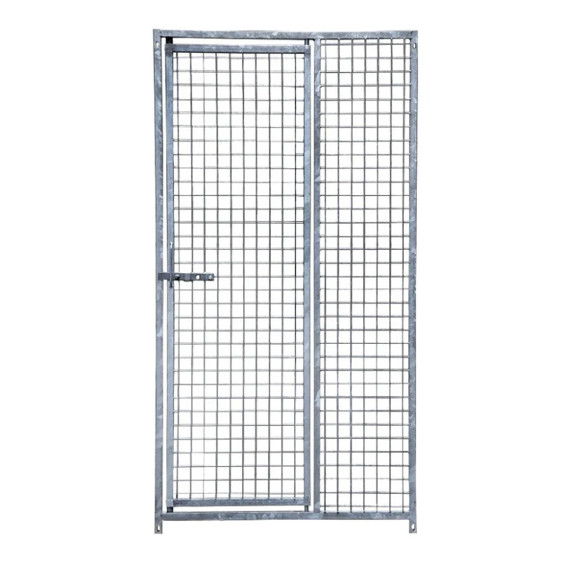 Panneau Treillis (50x50x4mm - 1m) Avec Porte | Distripro Petfood