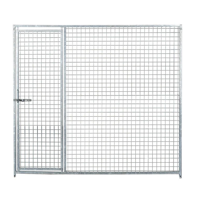 Panneau Treillis (50x50x4mm - 2m) Avec Porte | Distripro Petfood