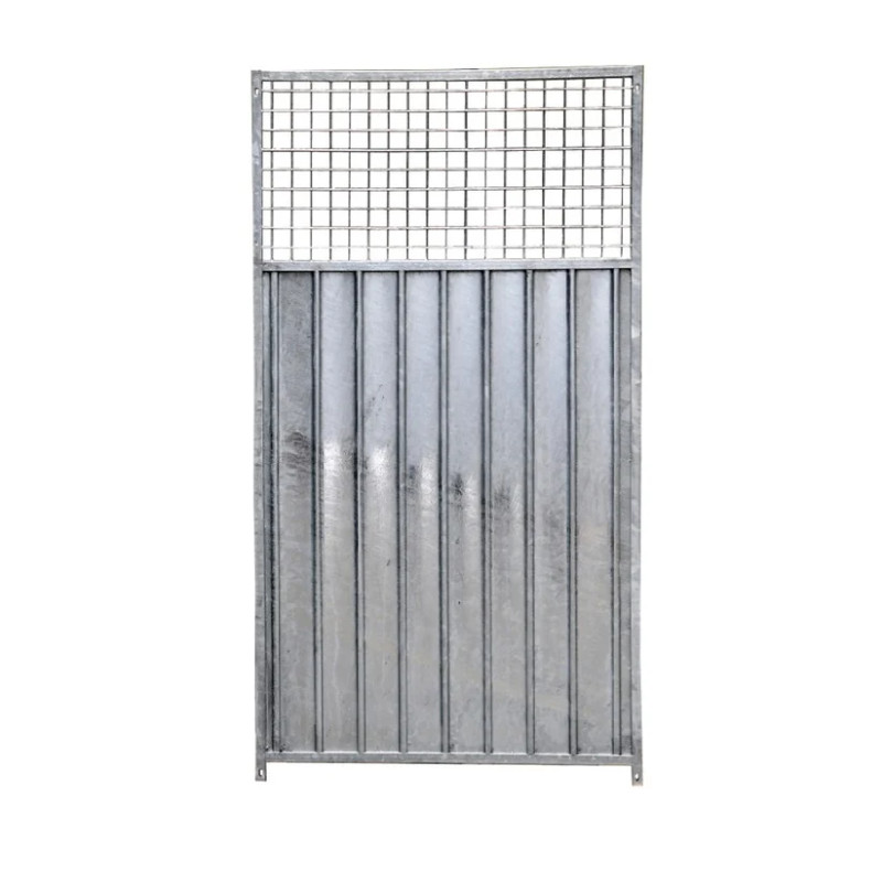 Panneau Chenil Semi-Tole 1,35m / Treillis (1m) Sans Porte | Distripro Petfood