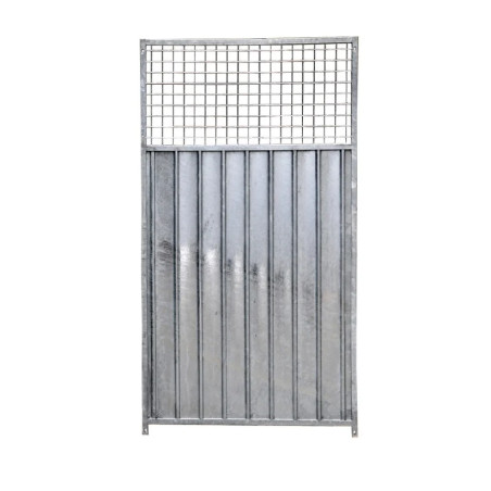 Panneau Chenil Semi-Tole 1,35m / Treillis (1m) Sans Porte | Distripro Petfood