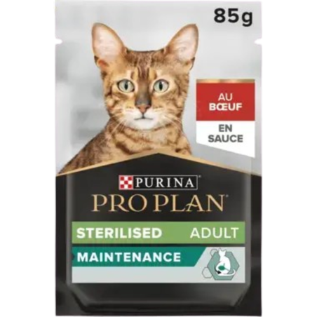 Pro Plan Aliment Humide Nutrisavour Sterilised Boeuf | Distripro Petfood