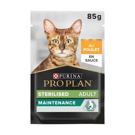 Pro Plan Aliment Humide Nutrisavour Sterilised Poulet | Distripro Petfood